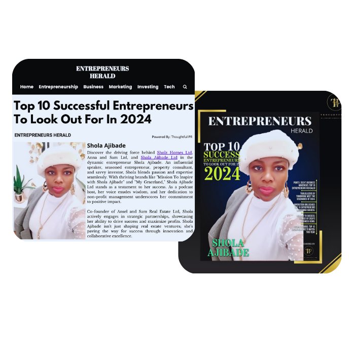 TOP 10 SUCCESS ENTREPRENEURS TO LOOK OUT FOR IN 2024